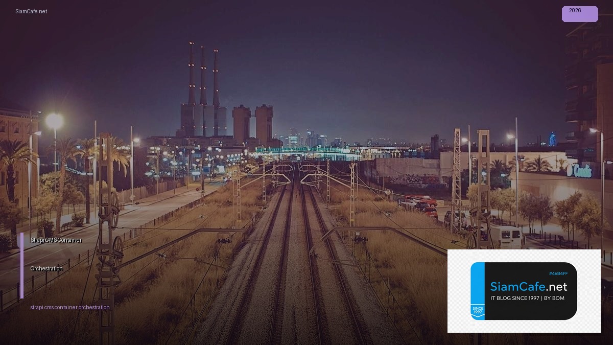 strapi cms container orchestration