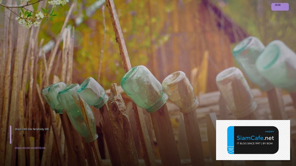 strapi cms site reliability sre