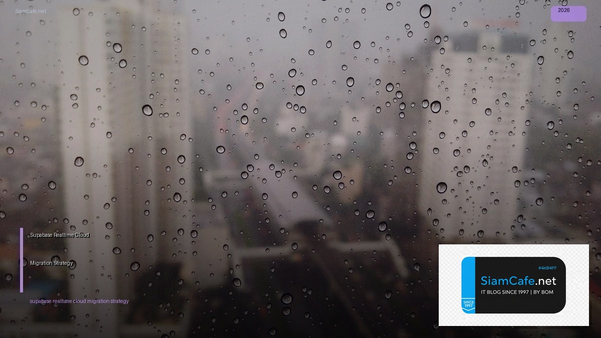 supabase realtime cloud migration strategy