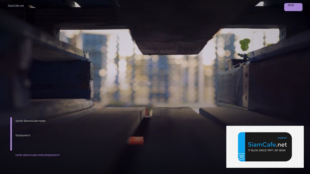 svelte stores kubernetes deployment