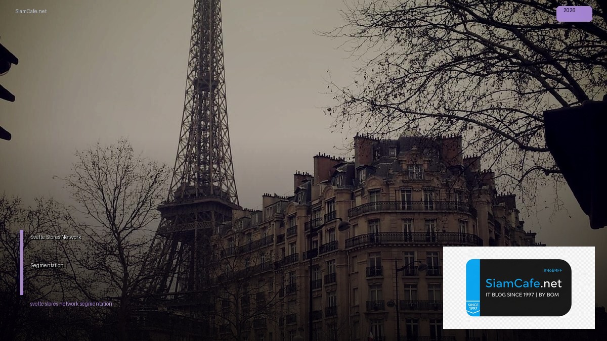 svelte stores network segmentation