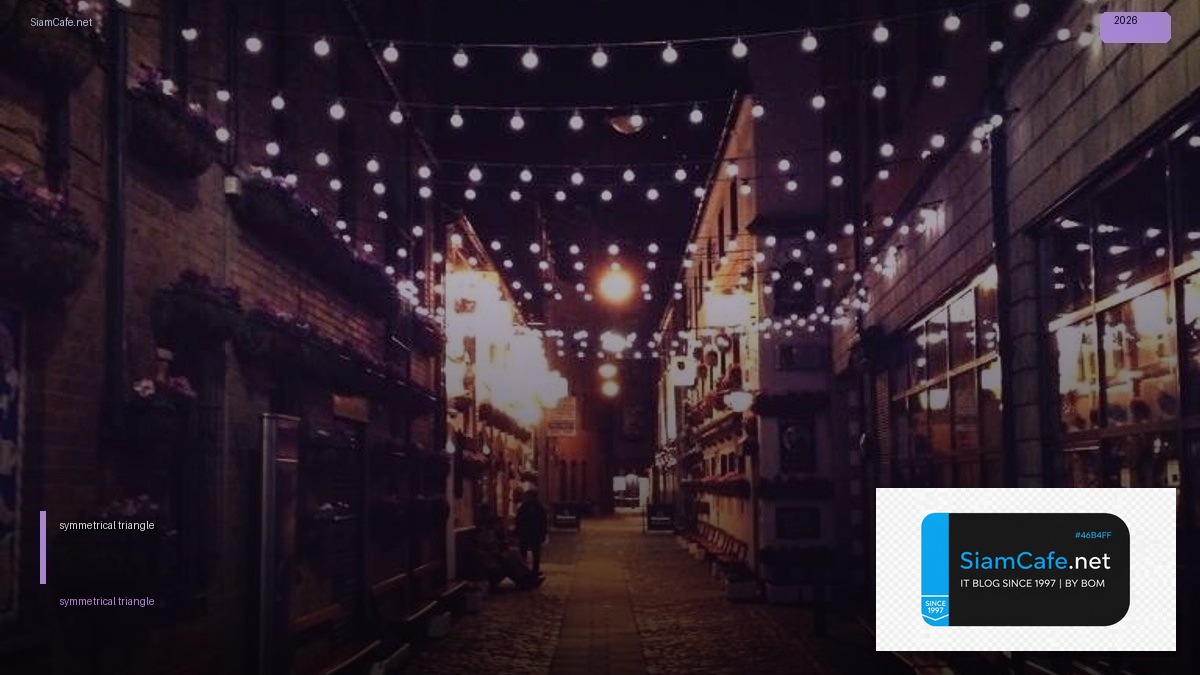 symmetrical triangle