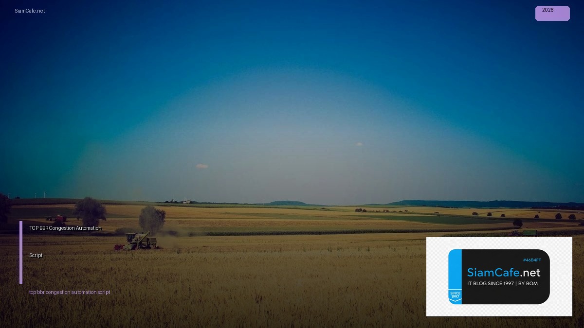 tcp bbr congestion automation script