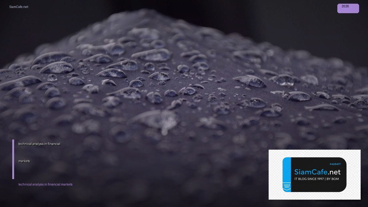 technical analysis in financial markets