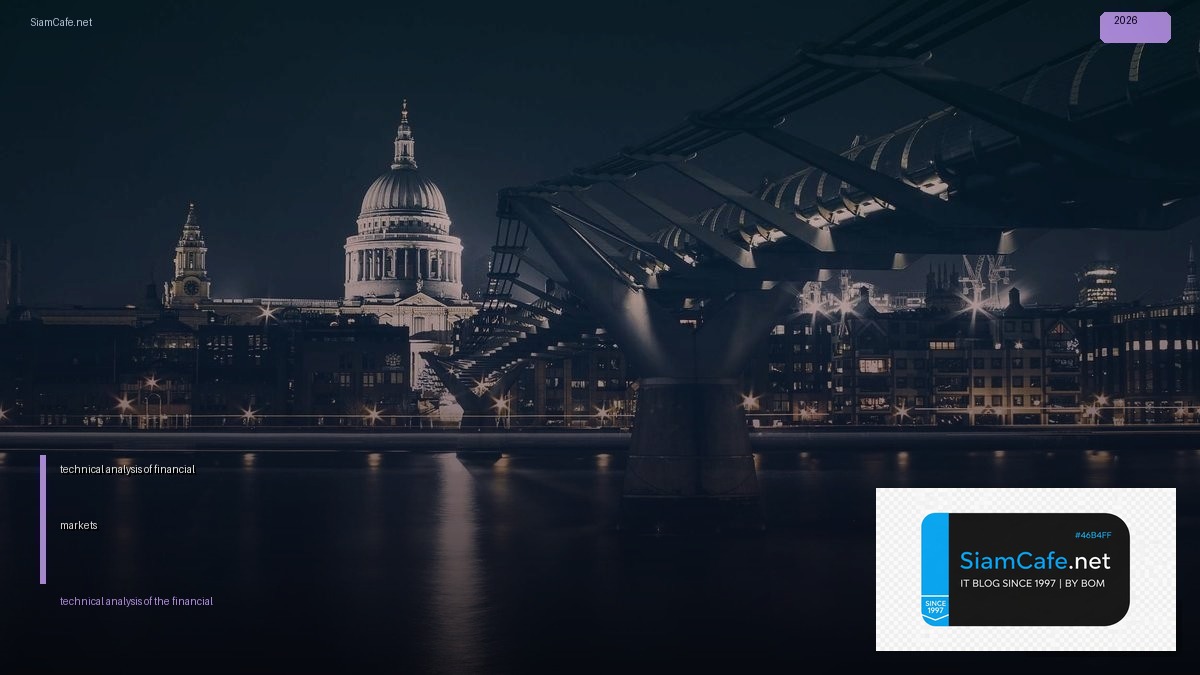 technical analysis of the financial markets