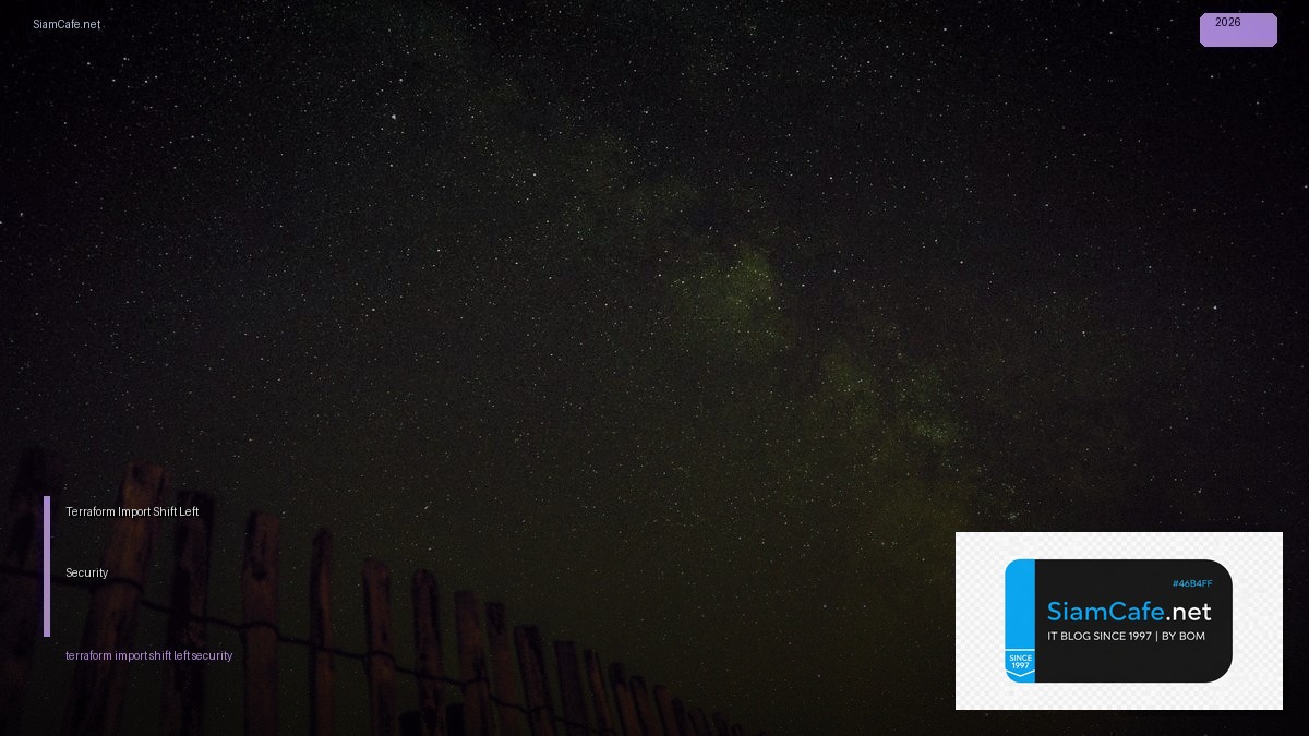 terraform import shift left security