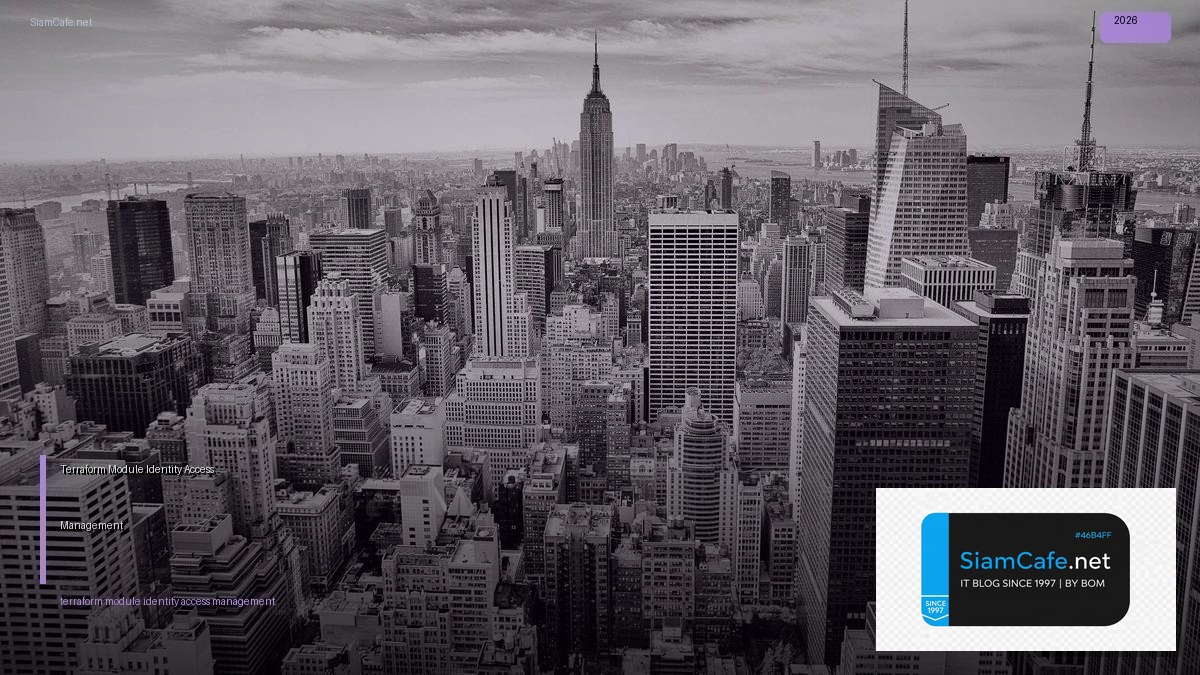 terraform module identity access management