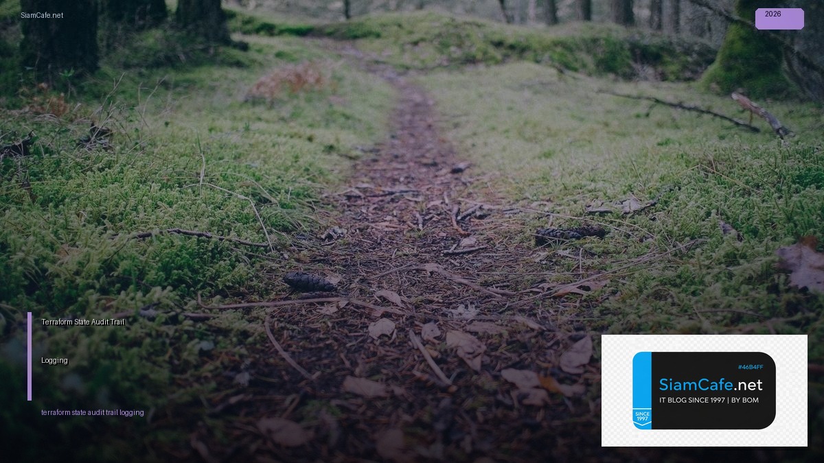 terraform state audit trail logging