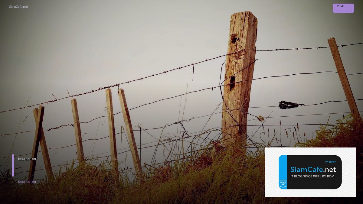 tokenization คือ — คู่มือฉบับสมบูรณ์ 2026 | SiamCafe Blog