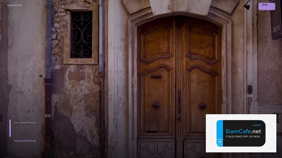 trailing stop finansia