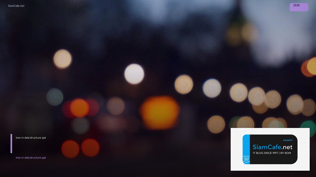 tree in data structure ppt