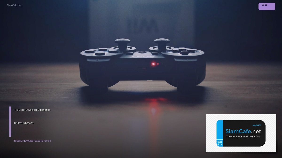 tts coqui developer experience dx