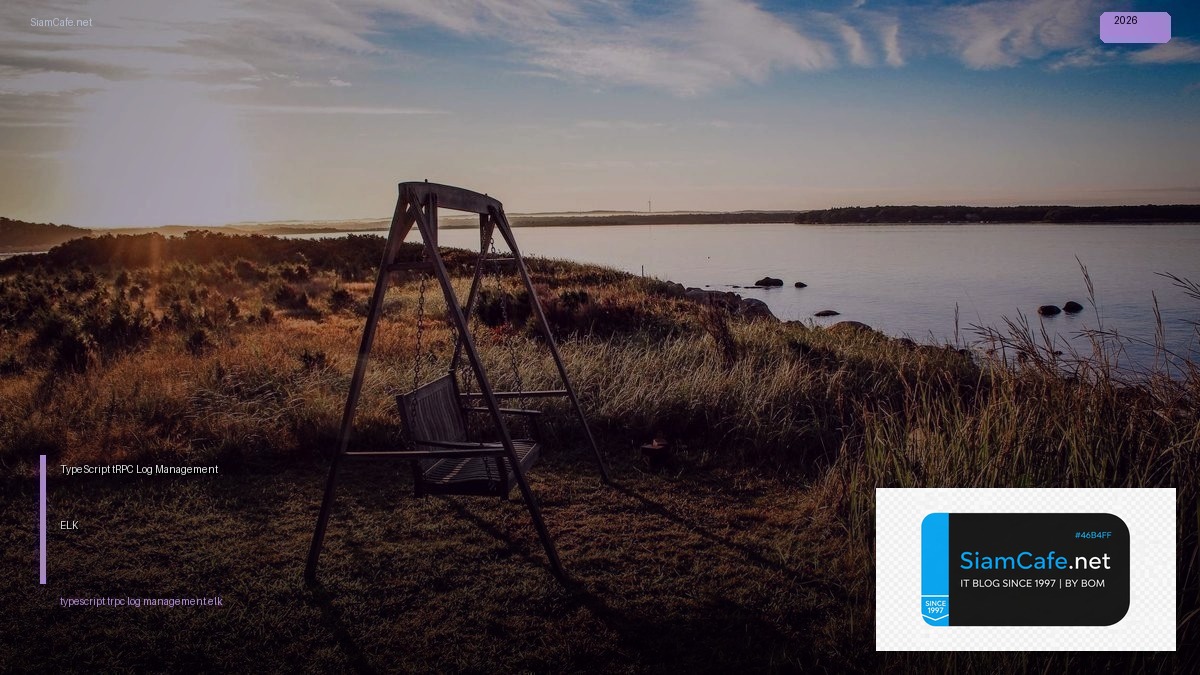 typescript trpc log management elk