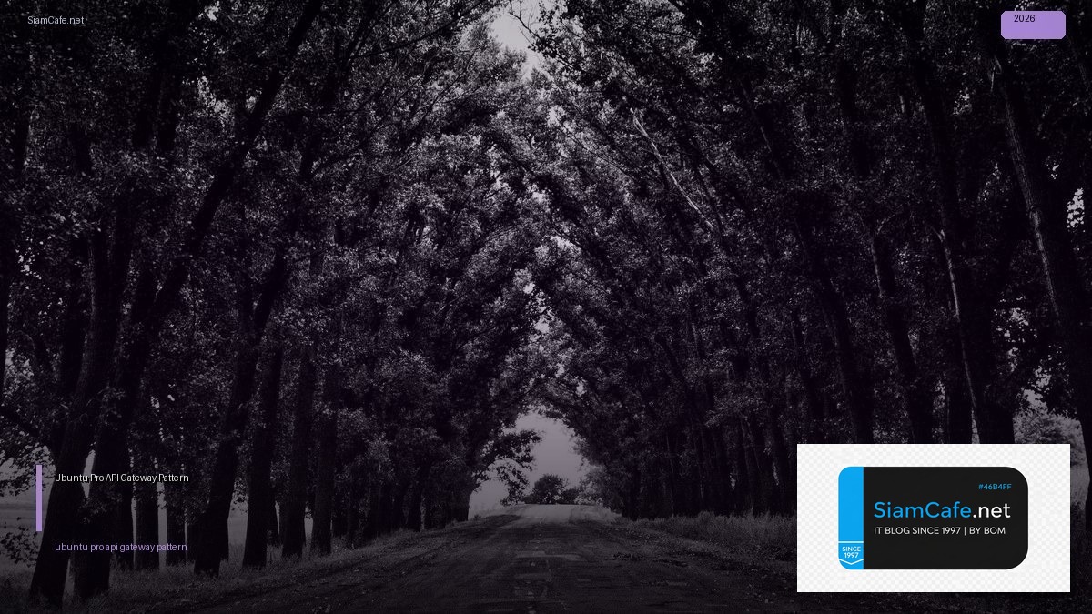 ubuntu pro api gateway pattern