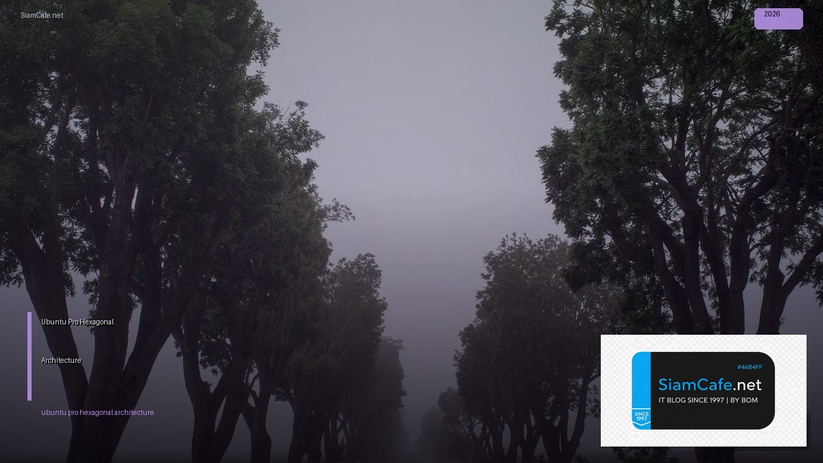 ubuntu pro hexagonal architecture