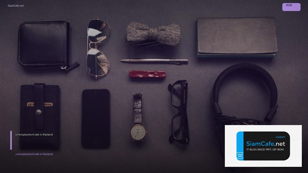 unemployment rate in thailand