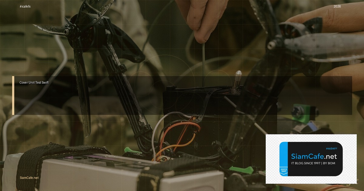 unit test swift คอ