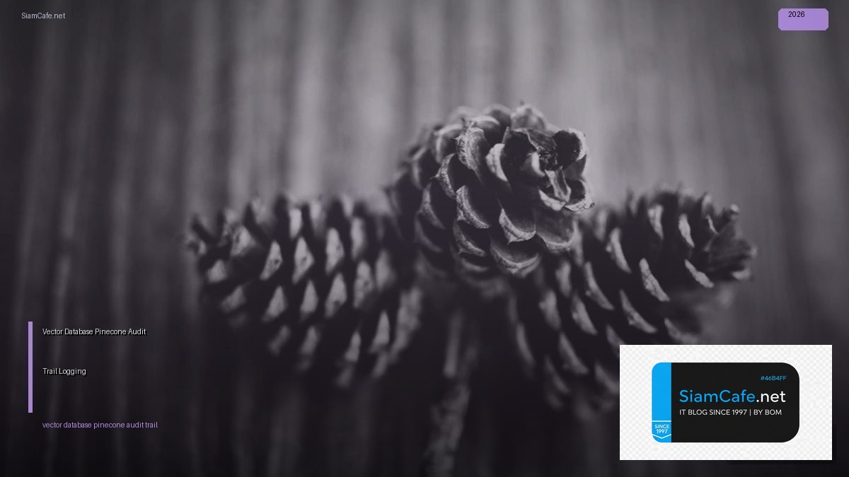 vector database pinecone audit trail logging