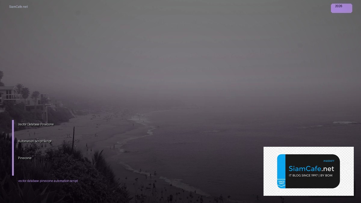 vector database pinecone automation script