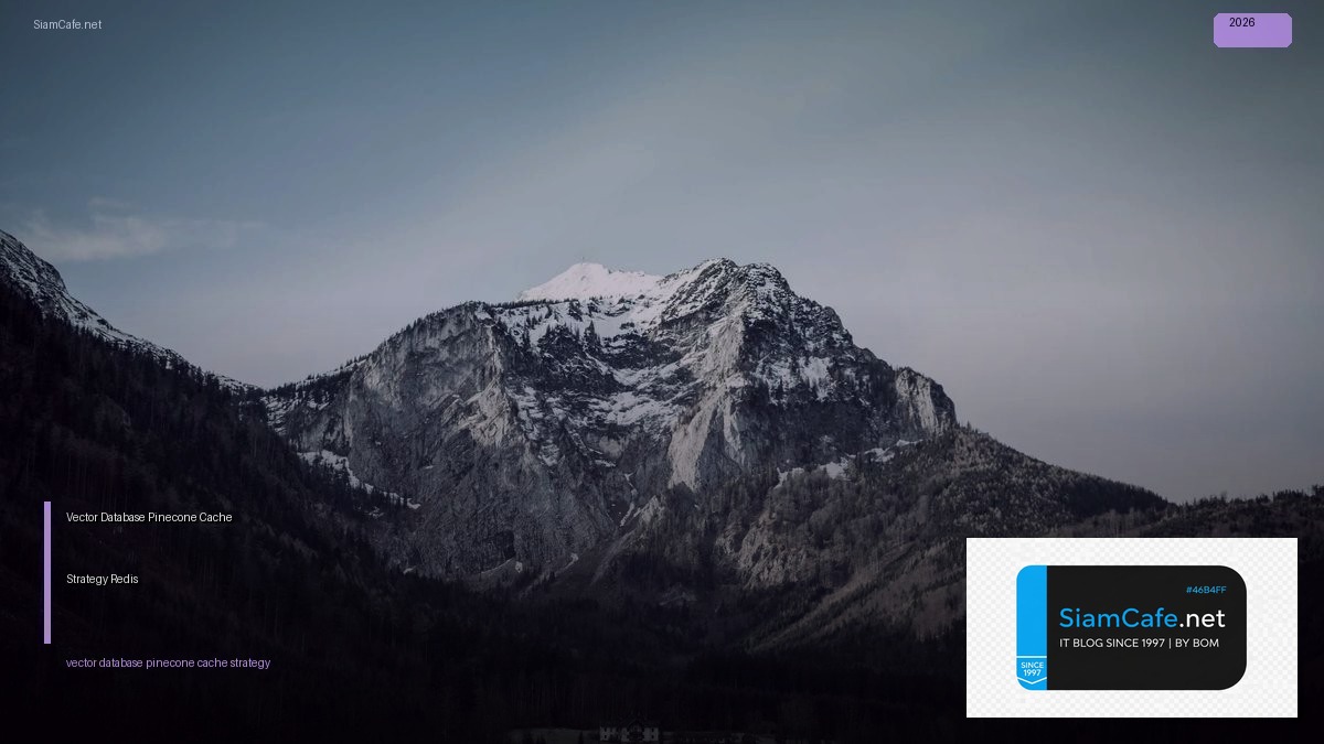 vector database pinecone cache strategy redis