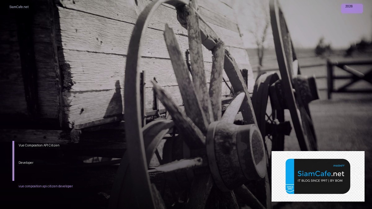 vue composition api citizen developer