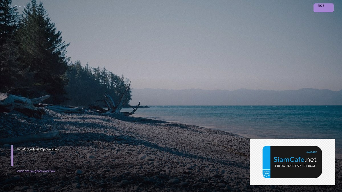 vxlan overlay gitops workflow