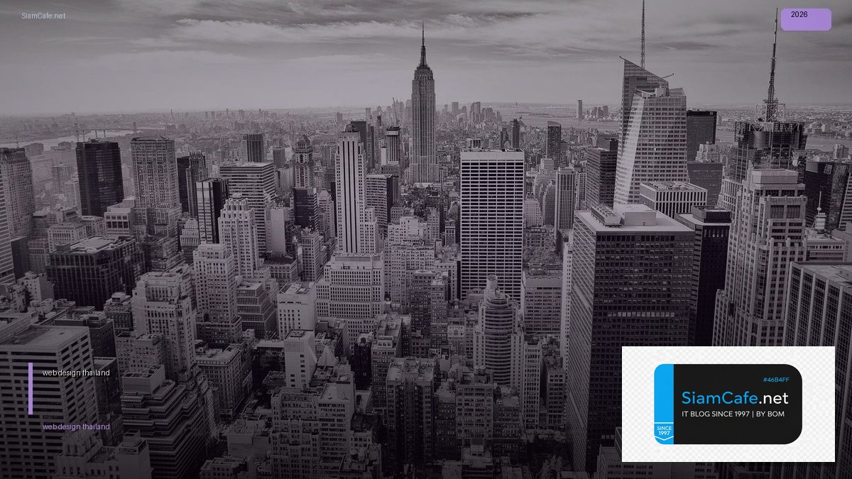 web design bangkok thailand 2026