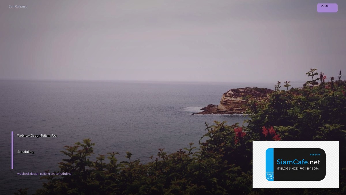 webhook design pattern pod scheduling