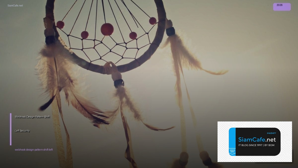 webhook design pattern shift left security