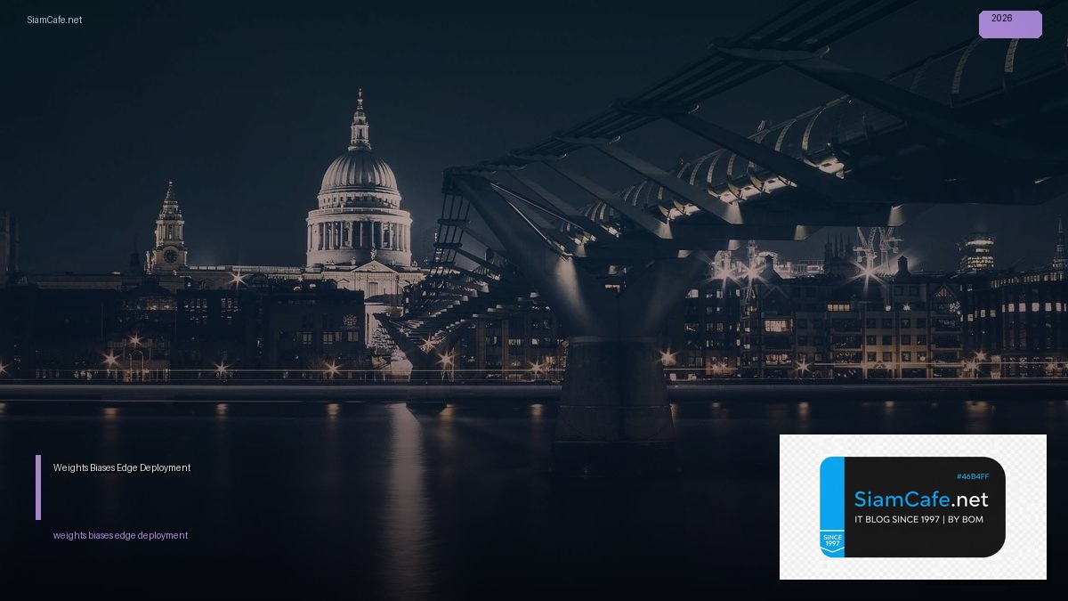 weights biases edge deployment