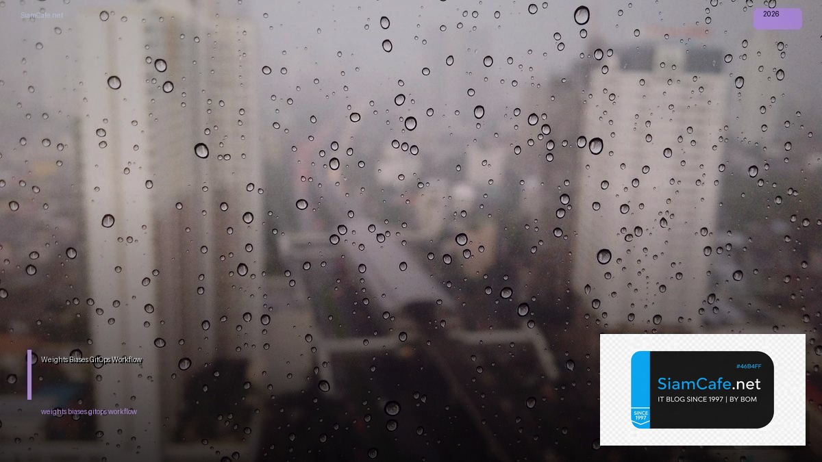 weights biases gitops workflow