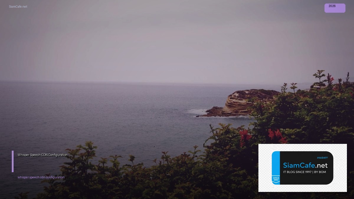 whisper speech cdn configuration