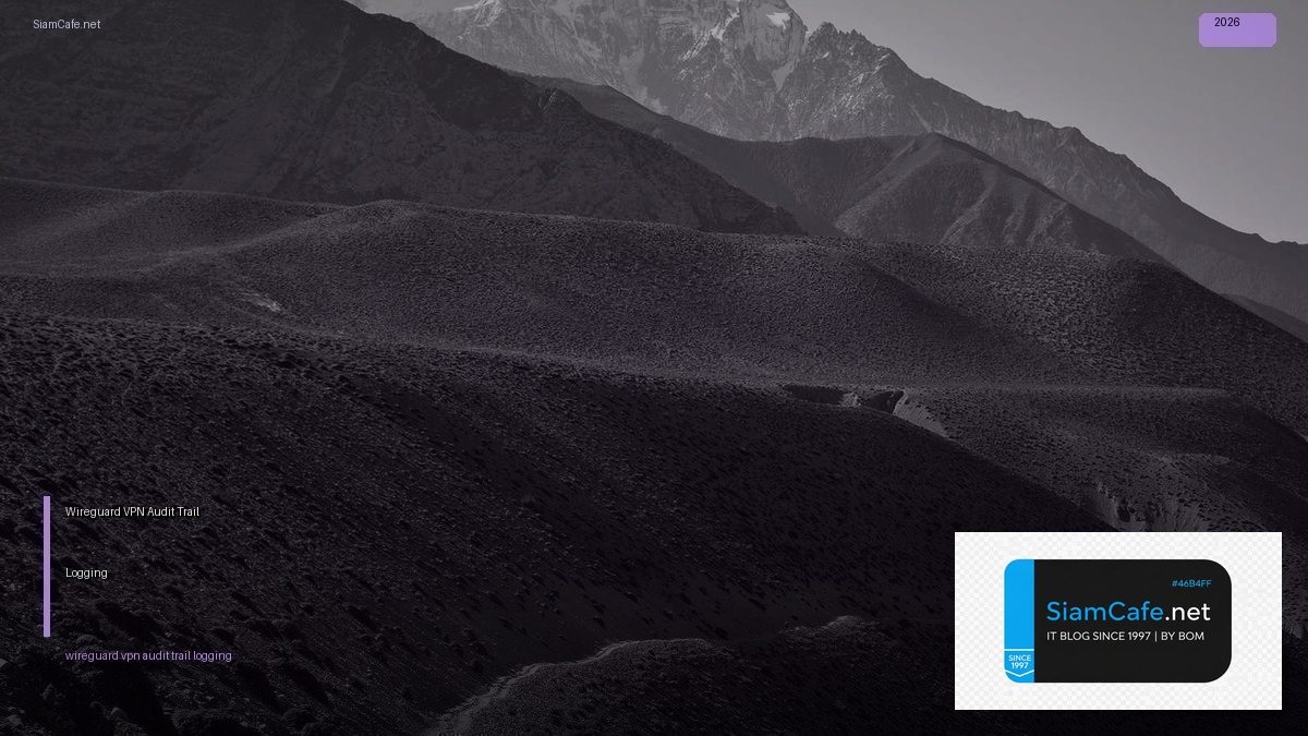 wireguard vpn audit trail logging