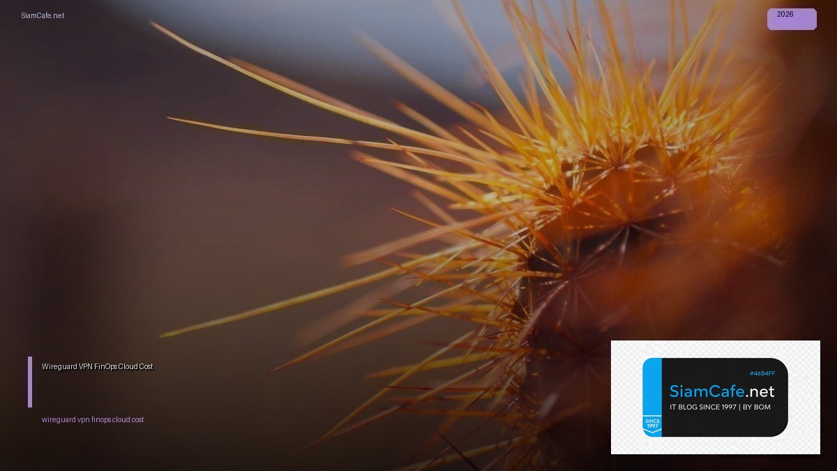 wireguard vpn finops cloud cost