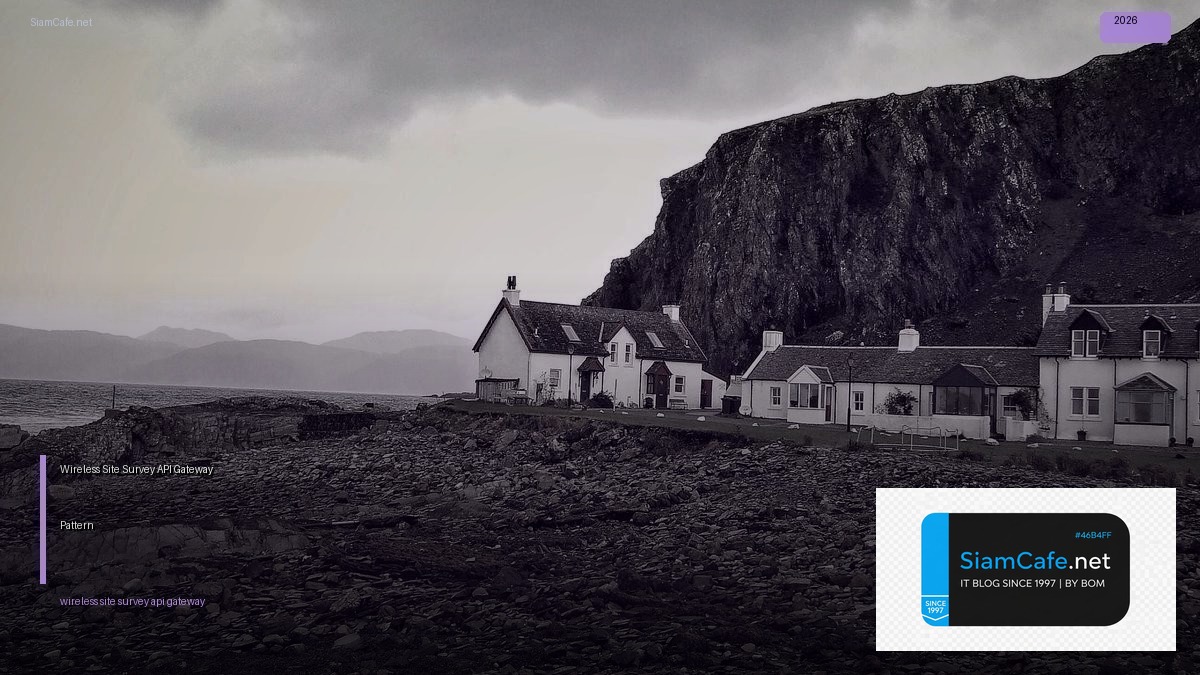 wireless site survey api gateway pattern