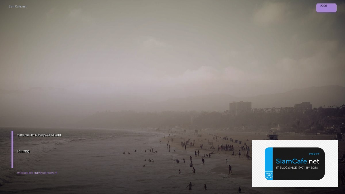 wireless site survey cqrs event sourcing