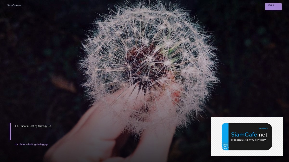 xdr platform testing strategy qa