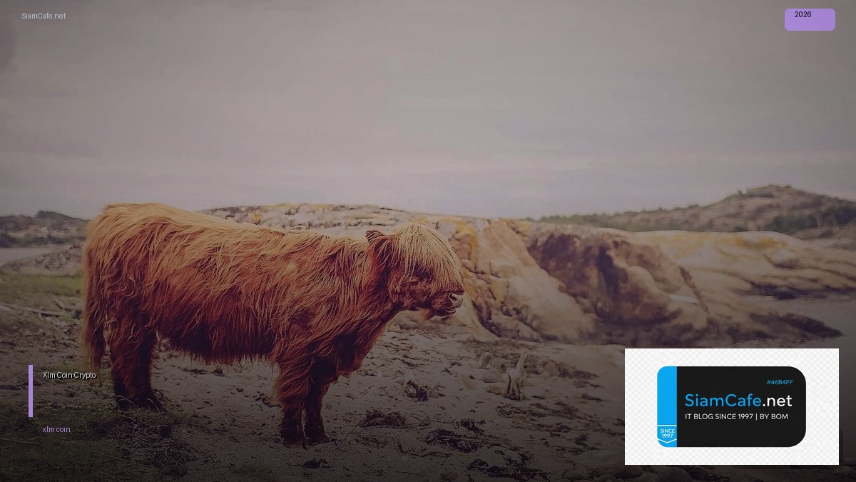 Xlm Coin คืออะไร — คู่มือ Crypto ฉบับสมบูรณ์ 2026 | SiamCafe Blog