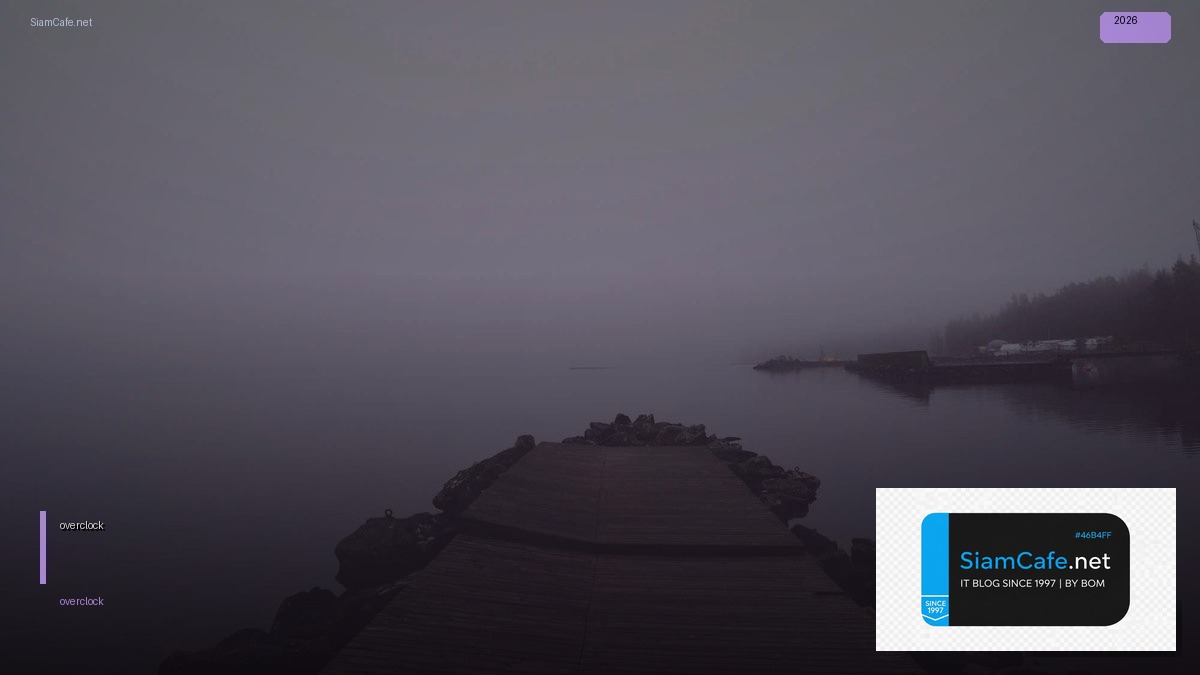 ขายคอม overclock — วิธีตั้งค่าและใช้งานจริงพร้อมตัวอย่าง