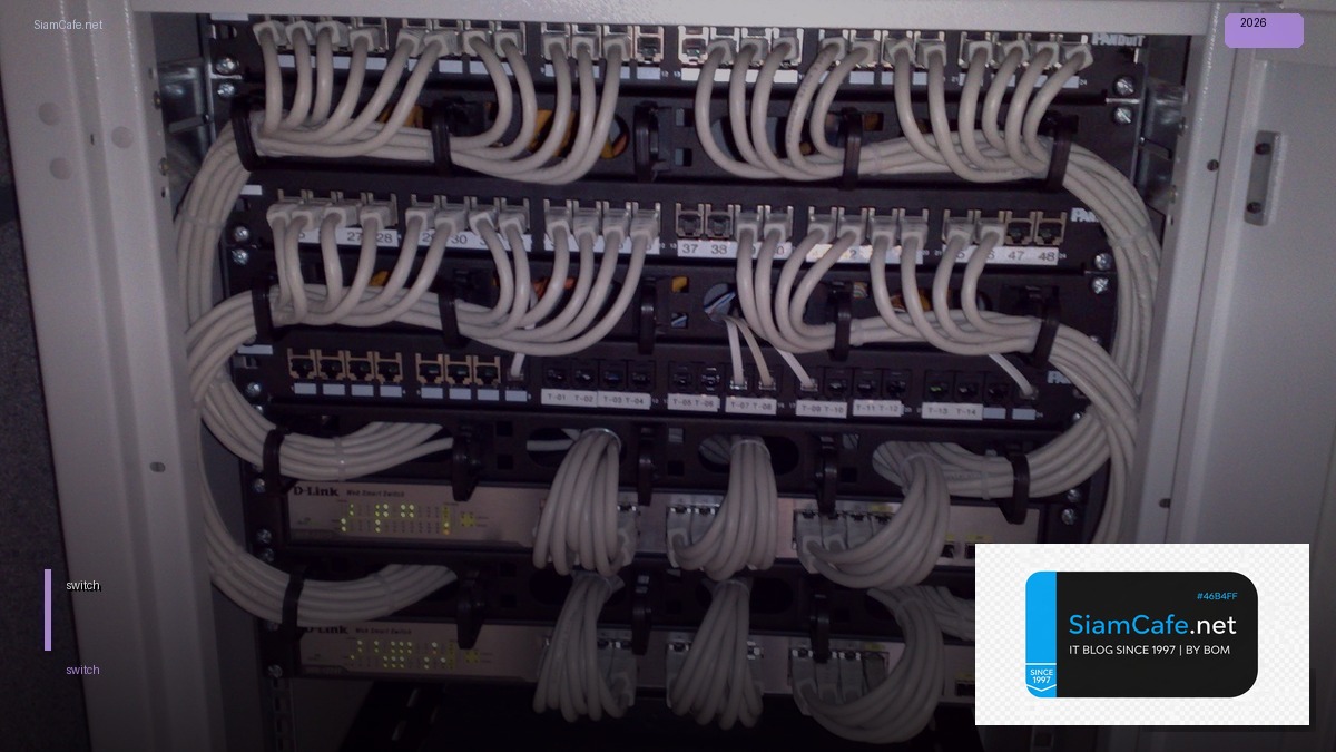 สวิตช์ switch คือ — คู่มือฉบับสมบูรณ์ 2026 | SiamCafe Blog