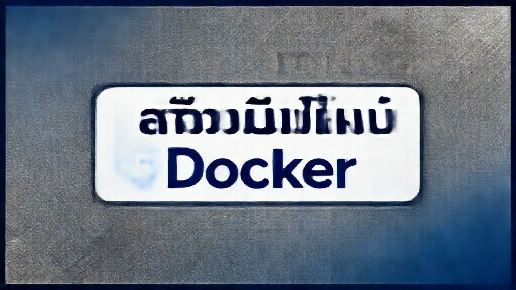 Docker สำหรับมือใหม่ เริ่มต้นยังไง