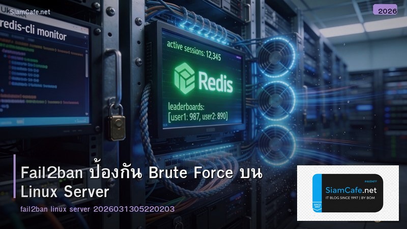 Fail2ban ป้องกัน Brute Force บน Linux Server