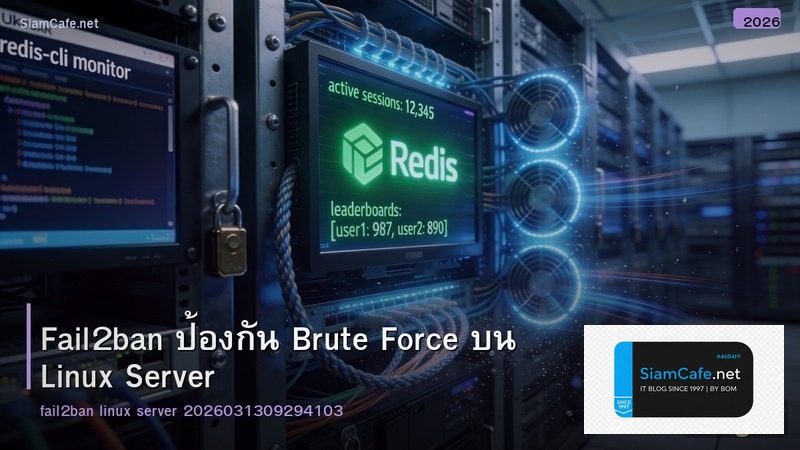 Fail2ban ป้องกัน Brute Force บน Linux Server