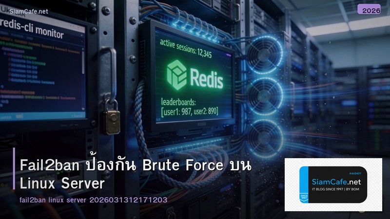 Fail2ban ป้องกัน Brute Force บน Linux Server