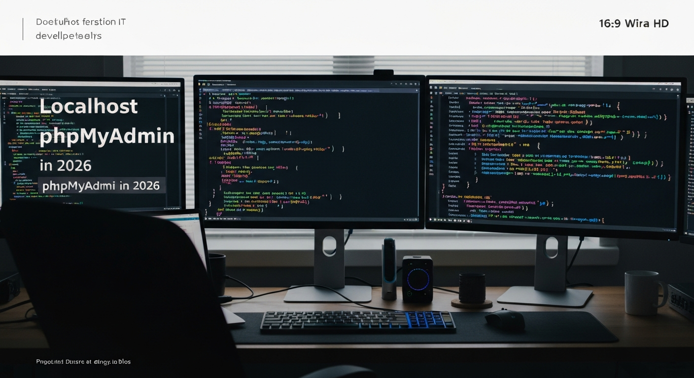 localhost /phpmyadmin — วิธีติดตั้ง ตั้งค่า และแก้ปัญหา phpMyAdmin ฉบับสมบูรณ์ 2026