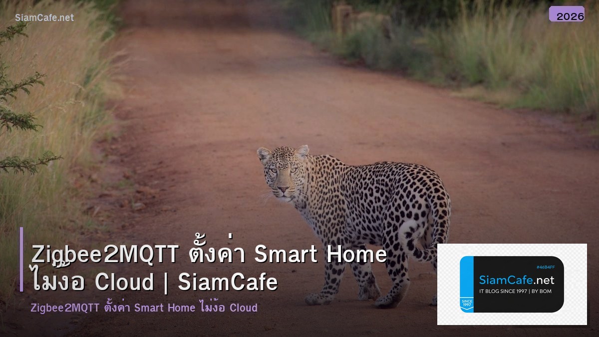 Zigbee2MQTT ตั้งค่า Smart Home ไม่ง้อ Cloud