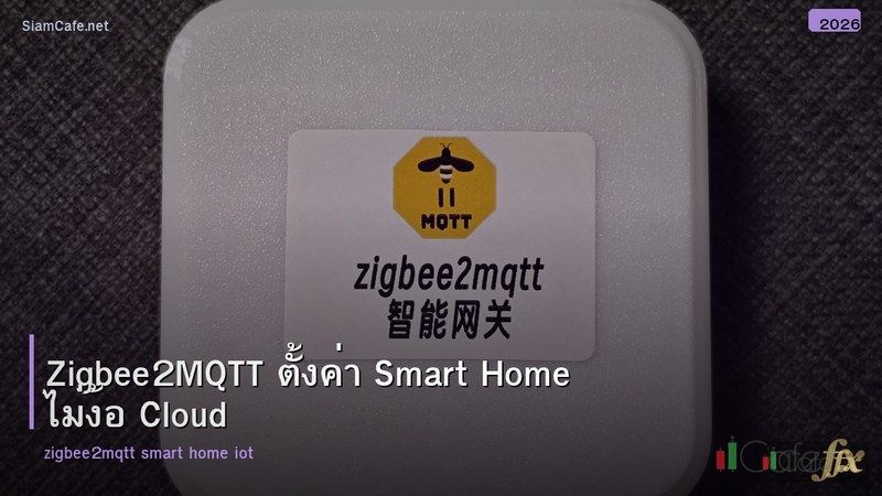 Zigbee2MQTT ตั้งค่า Smart Home ไม่ง้อ Cloud
